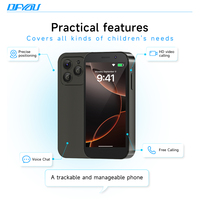 206 Téléphones mobiles Android 4G intelligents à IA, très populaires, qualité originale, écran 3,4 pouces, carte SIM unique, pour enfants, vente en gros
