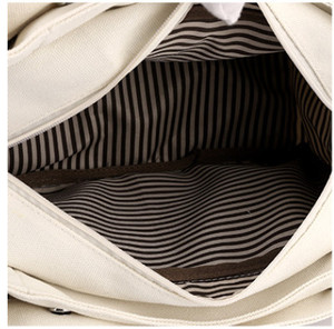 Sac fourre-tout en toile résistant à l'usure pour femme, idéal pour le shopping et les voyages, sac à bandoulière messager - Product Image 6