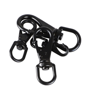 Kait jepret putar logam baja tahan karat, klip <span class=keywords><strong>Carabiner</strong></span> putar 304/316 untuk gantungan kunci - Product Image 6