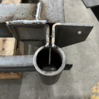 Fabrication sur mesure de rampes en acier au carbone, soudage, découpe au laser, pliage, meulage, service d'assemblage