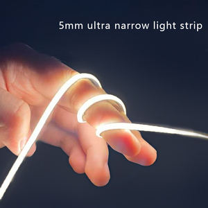 Mini Mini Cut Cob Led şerit ışık Ce Rohs ul Ra90 5mm 4mm 3mm ultra ince Mini Cob Led şerit - Product Image 5