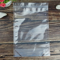 Op maat bedrukte transparante hersluitbare ziplock zak van voedselveilig plastic voor het bewaren van snacks