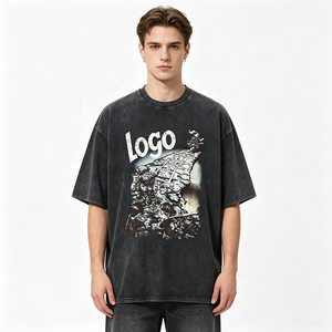 T-Shirt Oversize Casual da Uomo Stile Vintage Rock Band Korn Ftl 25 Follow - Product Image 2