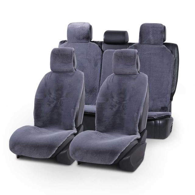 Car Seat Covers Luxury Car Accessories Soft Faux Rabbit Fur Seat Cover Car for Honda/Hyundai/ Renault
