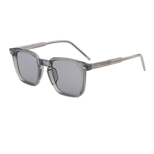 Lunettes de soleil rétro tendance pour hommes avec monture carrée, protection UV400, verres en acrylique Vantage, accessoires de mode - Product Image 5