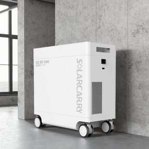 Nhà máy điện 5KW năng lượng mặt trời biến tần + Stackable 5kwh LiFePO4 Pin nhóm 100Ah Wifi App Lai Lưới SC Hy 5500-51.2 IP21 - Product Image 1