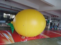 Ballon géant BOYI, fruits et légumes gonflables, citron gonflable