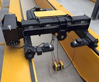 Grúa Puente Hidráulica de 2, 3, 5, 10 y 16 Toneladas con Carro Motorizado, Cabrestante y Control Remoto, 380V 240V 220V, Elevador Europeo