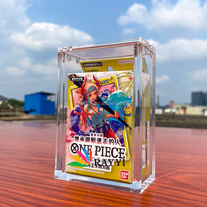 Estuche Acrílico Premium con Tapa Magnética para Exhibición y Almacenamiento de Mazos de Cartas de One Piece <span class=keywords><strong>Super</strong></span> Pre-Release Starter Deck ST-09 ST-10 - Product Image 3