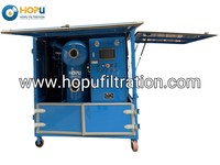 Nouvel équipement de purification d'huile transformateur mobile FR3 HOPU 8 gallons triphasé 380V Garantie 5 ans