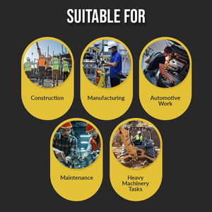 Safety Work Heavy Duty Impact Resistant <b>Gloves</b> with <b>Touch</b> <b>Screen</b> Feature Anti Impact and Anti Cut <b>Glove</b> - Product Image 6