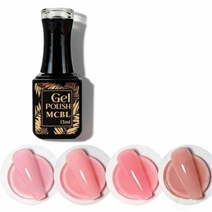 Set de 60 Colores de Esmalte de Gel con <span class=keywords><strong>Base</strong></span> de Goma, Colección en Caja, Tonos Jade, Nude <span class=keywords><strong>y</strong></span> Rosa, Esmalte de Gel Profesional OEM - Product Image 2