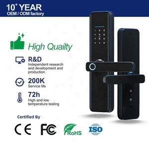 Hiện đại cửa trượt thông minh khóa có thể sạc lại pin năng động mã hóa NFC <span class=keywords><strong>Key</strong></span> thẻ từ xách tay khẩn cấp xử lý khóa - Product Image 5