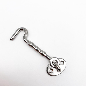 Stainless Steel Door Window <b>Hook</b> Chain Lock Heavy Duty Security <b>Bolt</b> For Door And Window Easy Installation Industrial Design - Product Image 3