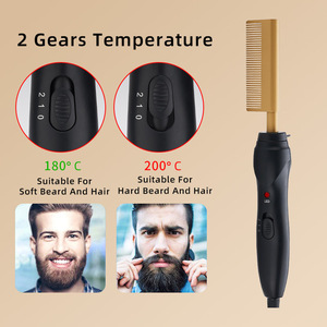 Peine Eléctrico Calentador para Alisar y Rizar el Cabello, Uso en Seco y Húmedo, <span class=keywords><strong>Plancha</strong></span> Caliente para Mujeres - Product Image 2