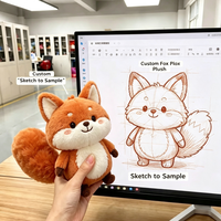 Fabricant de jouets en peluche personnalisés OEM ODM |   De l'esquisse à la création : Poupée en peluche personnalisée, Mascotte en peluche sur mesure à faible MOQ