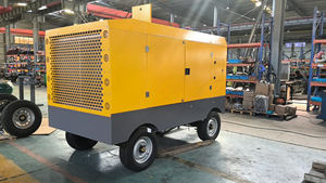 Compresseur d'air à vis à moteur diesel portable à bas <span class=keywords><strong>prix</strong></span> pour la construction, l'exploitation minière, le forage, 10 bar/145 psi, 425 pcm/12 m³/min - Product Image 2