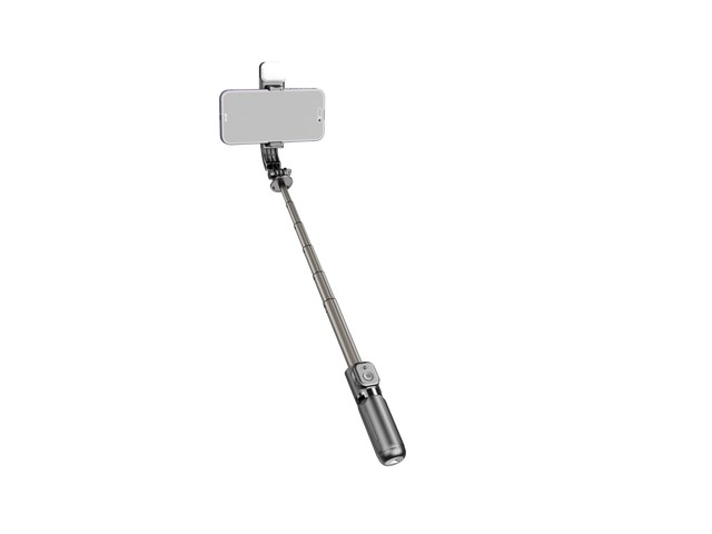 Portable Foldable Tokqi Q20 Q20S Smart Selfie Stick Tripod ABS Aluminum Material LED Fill Light 2kg Load Capacity for Smartphone