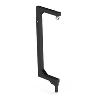 Soporte telescópico en forma de C para altavoces, brazo de montaje, conjunto de línea, torre, soporte de luz para sistema de Audio