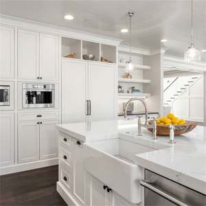 Gabinete de Cocina de Madera de Pino Sólido Estilo Shaker Moderno Americano Multifuncional Ecológico Zensinc Hecho a Medida 2024 Último Modelo - Product Image 5