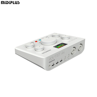Midiplus Routist R4 Interface Audio USB enregistrement guitare casque amplificateur externe micro préampli carte son avec prise d'entrée cc