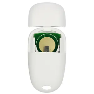 Control remoto inalámbrico RF para puerta de garaje, sistema de alarma de casa inteligente, interruptor de plástico para puerta de garaje, 433 Mhz