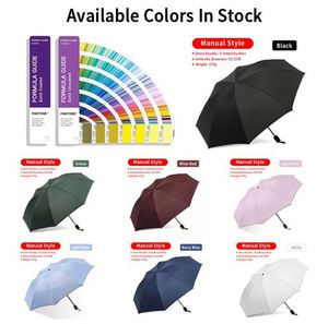 Wholesale UV Sun <b>Umbrella</b> With Logo Custom Windproof Portable Folding Mini <b>Automatic</b> <b>Umbrellas</b> With Pouch - Product Image 3