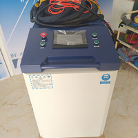 Système de décapage de la rouille au laser à fibre portatif 3000W pour la rouille, la peinture, l'oxyde, l'huile, usage industriel, automatique, facile à utiliser, neuf
