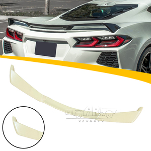 Accessoires de voiture en Fiber de carbone noir brillant Z51 Style aileron de coffre arrière à aile basse pour Chevrolet Corvette C8 2020 2021 <span class=keywords><strong>2022</strong></span> 2023 - Product Image 1