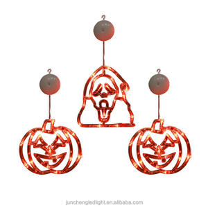 Luz colgante de pared de nuevo estilo para fiesta de boda Navidad Halloween Led <span class=keywords><strong>araña</strong></span> fantasma bruja lámpara de ventosa - Product Image 2