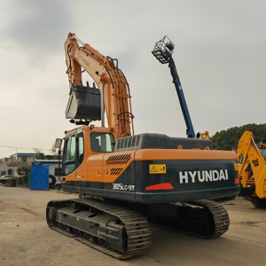 รถขุดไฮดรอลิกมือสอง Hyundai 305LC-9 พร้อมเครื่องยนต์เดิม ระบบไฮดรอลิกครบชุด เครื่องจักรกลหนักสำหรับงานก่อสร้าง - Product Image 5
