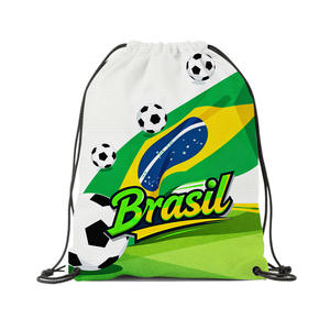 Sac de rangement pour chaussures de football Zimmergifts 2026 avec cordon de serrage réglable, sac à main à double bandoulière, logo personnalisé imprimé - Product Image 3