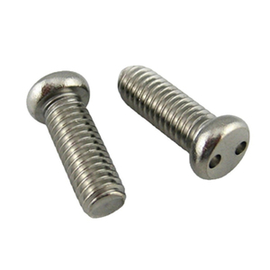 Trung Quốc khách hàng Hai Mắt máy trong đầu vít thép không gỉ lợn mũi giàn cờ lê rắn mắt an ninh bu lông vít - Product Image 1