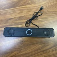 Bedrade USB-batterij Soundbar Computerluidspreker Desktoplaptop Lange strip 3,5 mm audio-aansluiting Verbeterde bas-subwooferluidspreker