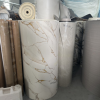 Papier peint floral en gros, papier peint PVC 3D, panneau mural décoratif pour chambre à coucher, décoration intérieure, fournisseur en gros