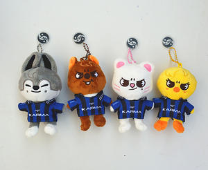 Nuevas llegadas: 8 diseños de muñecos de peluche suaves y ecológicos de Stray Kids SKZOO con llavero - Product Image 2