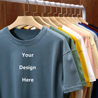 T-shirt Ringer personnalisé coréen Bangladesh Feminina surdimensionné avec broderie pour homme, décontracté, uni, tricoté, 200 grammes, 100% coton, séchage rapide