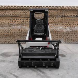 Mini Pala Cingolata con Garanzia di 1 Anno per Cantieri e Fattorie, Caricatore a Ruote Resistente all'Usura con Motore PLC e Ingranaggi - Product Image 2