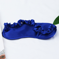 Nouveau Design Double Face Satin Sweet Dreams Blanc Ombrage Lumière Bande Élastique Respirant Logo Personnalisé Voyage Sommeil Masque Pour Les Yeux