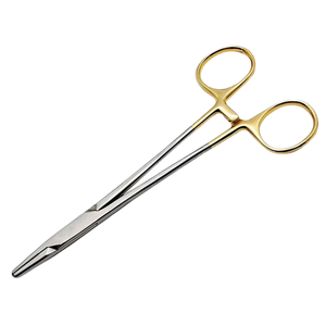 Ciseaux chirurgicaux Gold Handel à pointe droite en acier inoxydable certifiés CE, instrument de chirurgie générale de classe I, manuel - Product Image 1