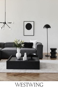 Modular Seating Dark Grey Velvet Fabric Sectional <strong>Corner</strong> <strong>Sofa</strong> - Product Image 6