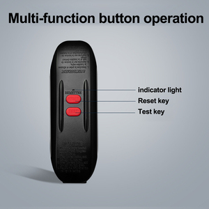 Prise GFCI portable avec boutons de test et de réinitialisation pour la sécurité électrique en extérieur, cordon d'extension 15A 125V NEMA 5-15P vers 5-15R - Product Image 1