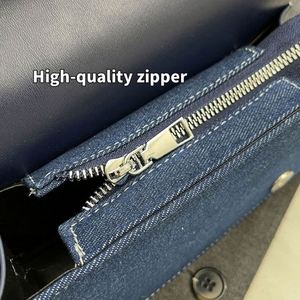 Latest Style Denim <b>Bag</b> Lightweight Handbag for Daily Travel Beach Outdoor Use - Product Image 4