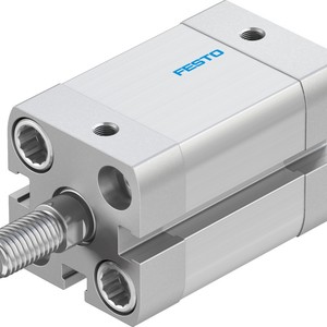 กระบอกลม Festo Compact รุ่น Advu 25 15 A P A 156610 แบบคู่ พร้อมคันโยกปรับระดับแรงกระแทกและแม่เหล็ก - Product Image 4