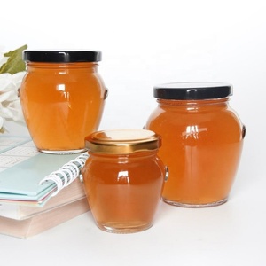 Alimentos Grad Vacío 106ml 212ml 314ml 370ml Frasco de vidrio Orcio para salsa Mermelada de maní Salsa Almacenamiento enlatado Frasco de vidrio para conservas con tapa - Product Image 1