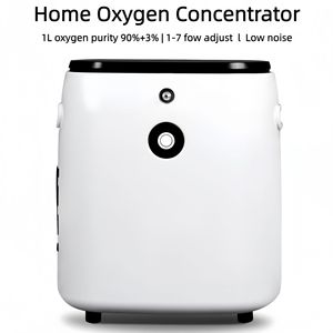 Concentrateur d'oxygène portable 1-7L 220V/110V pour usage domestique, compression électrique, 6KG, blanc/noir - Product Image 3