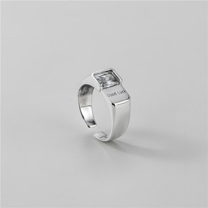Bague Éternité en Argent Sterling 925 « Porte-Bonheur » Tendance Coréenne Ada Jewelry – Vente en Gros - Product Image 2