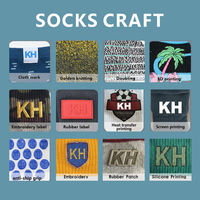 Chaussettes pour diabétiques OEM avec viscose de bambou |   Chaussettes sans couture et anti-humidité pour l'œdème et la neuropathie