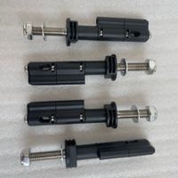 Nouvel ensemble de broches d'installation antivol verrouillables LUXI pour plaque de traction de sauvetage/récupération MaxTrax MKII