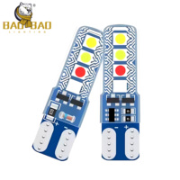 C109 T10 W5W 3030 8SMD Flash stroboscopique LED ampoules 194 168 voiture intérieur dôme lampe de lecture voiture cale feux de stationnement accessoires de voiture